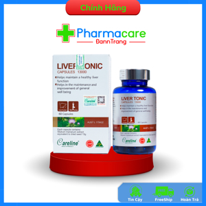 Viên uống giải độc gan Careline Liver Tonic 60 viên