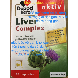 Viên uống giải độc gan Doppelherz Liver Complex 30 viên