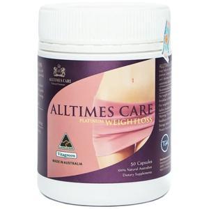 Viên uống giảm cân Alltimes Care Platinum Weightloss 3300mg 50 viên