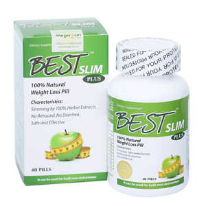 Viên uống giảm cân America Nutrition Best Slim Plus - 40 viên