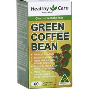 Viên uống giảm cân an toàn Healthy Care Green Coffee Bean 60 viên