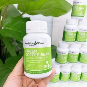 Viên uống giảm cân an toàn Healthy Care Green Coffee Bean 60 viên