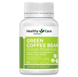 Viên uống giảm cân an toàn Healthy Care Green Coffee Bean 60 viên