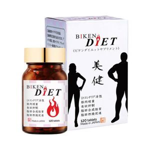 Viên uống giảm cân Biken Diet Nhật Bản chính hãng 120 viên