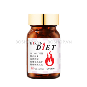 Viên uống giảm cân Biken Diet Nhật Bản chính hãng 120 viên