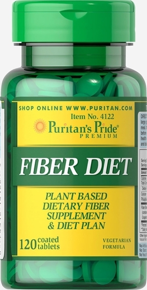 Viên uống giảm cân Puritan's Pride Fiber Diet 120 viên