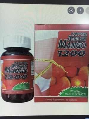 Viên uống giảm cân Super African Mango 1200 Hộp 20 viên