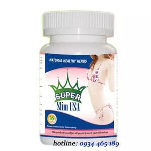 Viên uống giảm cân Super Slim USA - 35 viên