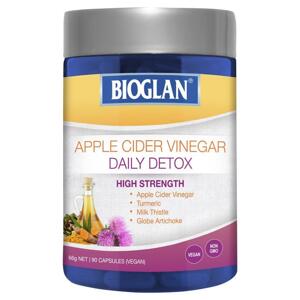 Viên uống giảm cân và thanh lọc cơ thể với giấm táo Bioglan Apple Cider Vinegar Daily Detox 90 viên