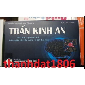 Viên uống giảm căng thẳng, lo lắng trấn kinh an 30 viên