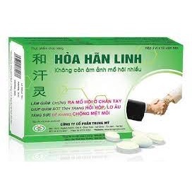 Viên Uống Giảm Chứng Tiết Mồ Hôi Nhiều Hòa Hãn Linh 30 Viên