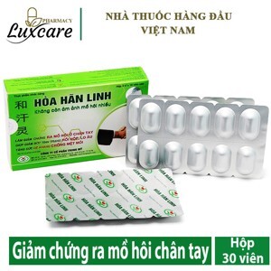 Viên Uống Giảm Chứng Tiết Mồ Hôi Nhiều Hòa Hãn Linh 30 Viên