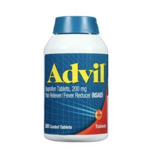 Viên uống giảm đau Advil  Ibuprofen, 200mg -  Nhanh chóng làm dịu các cơn đau 300v