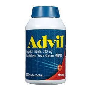 Viên uống giảm đau Advil  Ibuprofen, 200mg -  Nhanh chóng làm dịu các cơn đau 300v