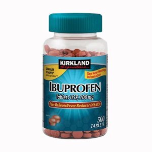 Viên uống giảm đau Kirkland Ibuprofen - 200mg, 500 viên