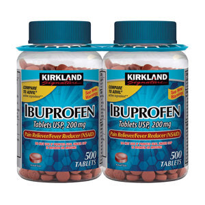 Viên uống giảm đau Kirkland Ibuprofen - 200mg, 500 viên