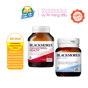 Viên uống giảm mỡ máu Blackmores Cholesterol Health 60 viên