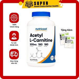 Viên Uống Giảm Mỡ Thừa L-Carnitine 30 Viên SUPPLEMENT