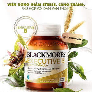 Viên uống giảm stress Blackmores Executive B Stress Formula 125 viên