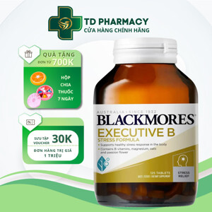 Viên uống giảm stress Blackmores Executive B Stress Formula 125 viên