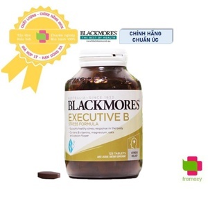 Viên uống giảm stress Blackmores Executive B Stress Formula 125 viên