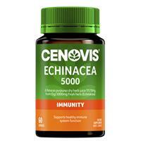 Viên uống giảm sự xuất hiện cảm lạnh Cenovis Echinacea 5000 60 viên