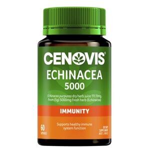 Viên uống giảm sự xuất hiện cảm lạnh Cenovis Echinacea 5000 60 viên