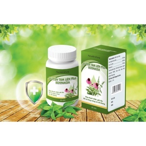 Viên Uống Giảm Viêm Họng, Viêm Phế Quản Xuyên Tâm Liên Plus Echinacea Kingphar 60 Viên