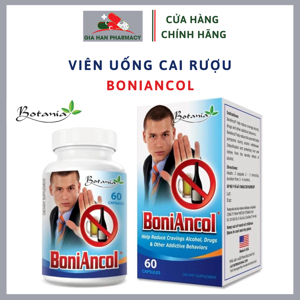 Viên Uống Giúp Cai Rượu Boniancol 60 Viên