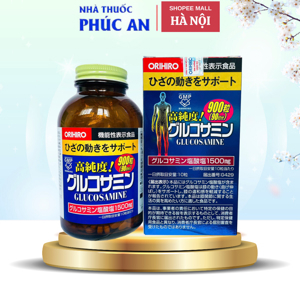 Viên Uống Glucosamine Orihiro 1500mg của Nhật 950 viên