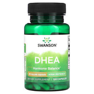 Viên uống hạn chế lão hóa, cân bằng nội tiết tố Swanson DHEA 10mg - 120 viên
