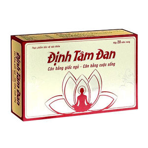 Viên uống hỗ trợ cân bằng giấc ngủ định tâm đan 20 viên