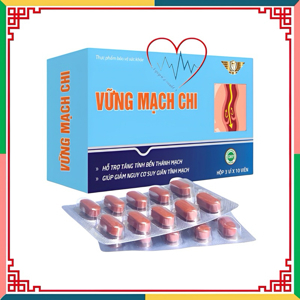 Viên Uống Hỗ Trợ Điều Trị Giãn Tĩnh Mạch Vững Mạch Chi Kingphar 60 Viên