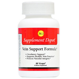 Viên uống hỗ trợ điều trị giãn tĩnh mạch, bệnh trĩ Nutrition Depot Vein Support Formula 56.1 60 viên