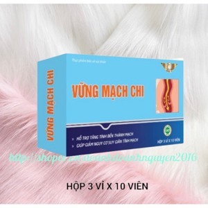 Viên Uống Hỗ Trợ Điều Trị Giãn Tĩnh Mạch Vững Mạch Chi Kingphar 60 Viên