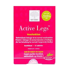 Viên Uống Hỗ Trợ Điều Trị Giãn Tĩnh Mạch New Nordic Active Legs 15 Viên