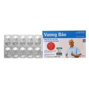 Viên Uống Hỗ Trợ Điều Trị Phì Đại Tiền Liệt Tuyến Vương Bảo 20 Viên