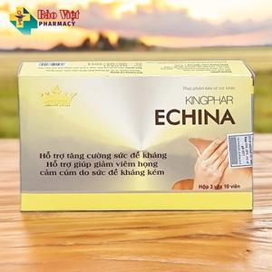 Viên Uống Hỗ Trợ Điều Trị Viêm Họng Echina Kingphar 30 Viên