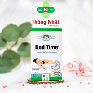 Viên uống hỗ trợ giấc ngủ Bed Time Organika - 60 viên