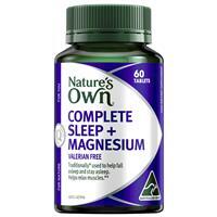 Viên uống hỗ trợ giấc ngủ ngon Nature’s Own Complete Sleep Advanced 60 viên