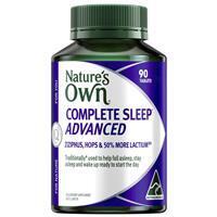 Viên uống hỗ trợ giấc ngủ ngon Nature’s Own Complete Sleep Advanced 60 viên