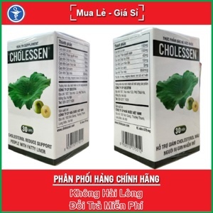 Viên Uống Hỗ Trợ Giảm Cholesterol Máu Cholessen 30 Viên