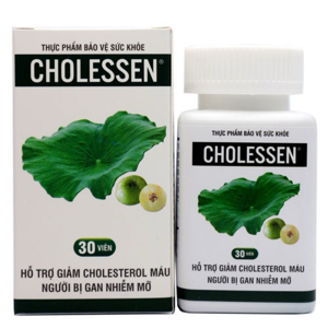Viên Uống Hỗ Trợ Giảm Cholesterol Máu Cholessen 30 Viên