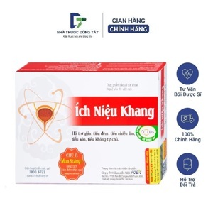 Viên Uống Hỗ Trợ Giảm Tiểu Đêm Ích Niệu Khang Medistar 20 Viên