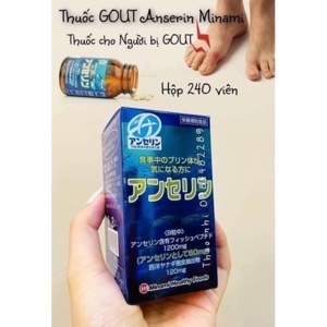 Viên uống hỗ trợ gout Anserine Minami Healthy Food