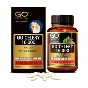 Viên uống hỗ trợ khớp Go Healthy Go Celery 16000 60 Viên