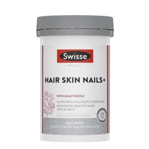 Viên uống hỗ trợ làm đẹp da móng tóc Swisse Ultiboost Hair Skin Nails+ 60 viên