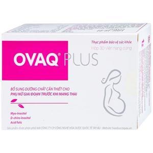 Viên Uống Hỗ Trợ Mang Thai Ovaq Plus 60 Viên