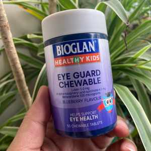 Viên uống hỗ trợ mắt cho trẻ Bioglan Kids Eye Guard Chewable 50 viên