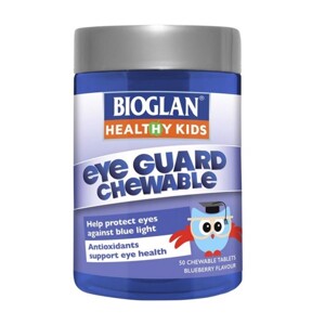 Viên uống hỗ trợ mắt cho trẻ Bioglan Kids Eye Guard Chewable 50 viên